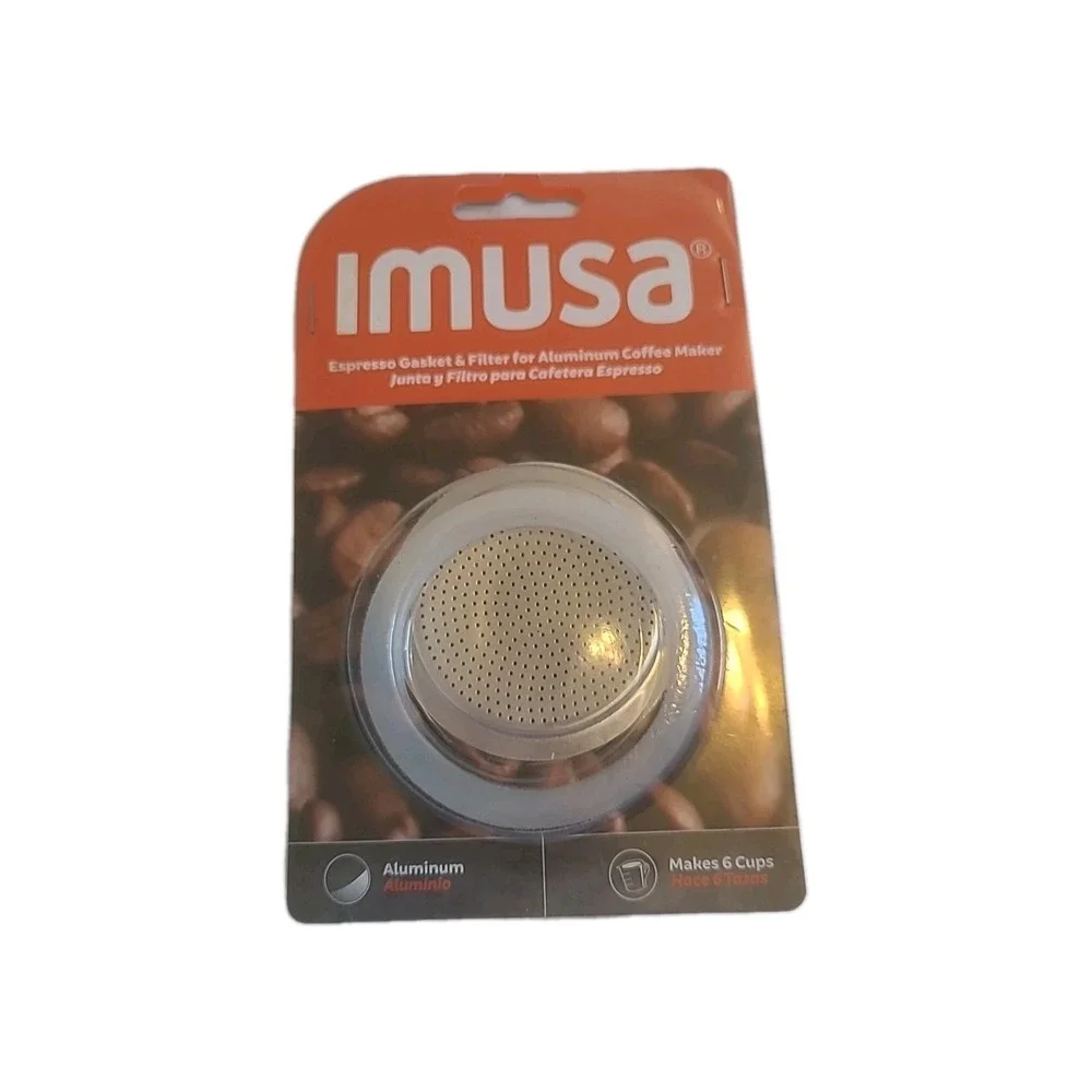 IMUSA Replacement Gasket Filter for 4‎ Cup Coffeemaker Moka/Espresso Maker